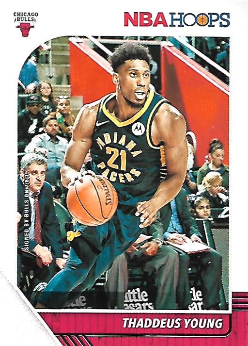#78 Thaddeus Young - Chicago Bulls - 2019-20 Hoops Basketball