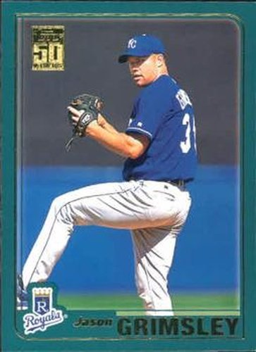#T78 Jason Grimsley - Kansas City Royals - 2001 Topps Traded & Rookies Baseball