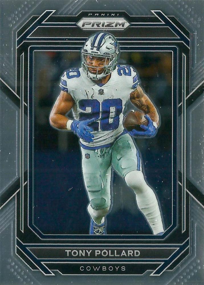 #78 Tony Pollard - Dallas Cowboys - 2022 Panini Prizm Football