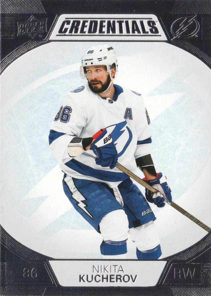 #78 Nikita Kucherov - Tampa Bay Lightning - 2022-23 Upper Deck Credentials Hockey