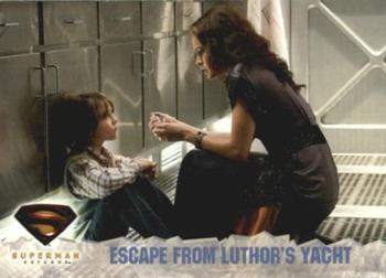 #78 Escape from Luthor's Yacht - 2006 Topps Superman Returns