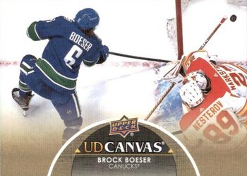 #C78 Brock Boeser - Vancouver Canucks - 2021-22 Upper Deck - UD Canvas Hockey