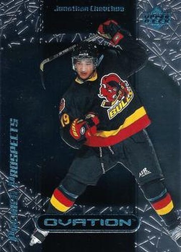 #78 Jonathan Cheechoo - Belleville Bulls - 1999-00 Upper Deck Ovation Hockey