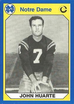 #78 John Huarte - Notre Dame Fighting Irish - 1990 Collegiate Collection Notre Dame Football