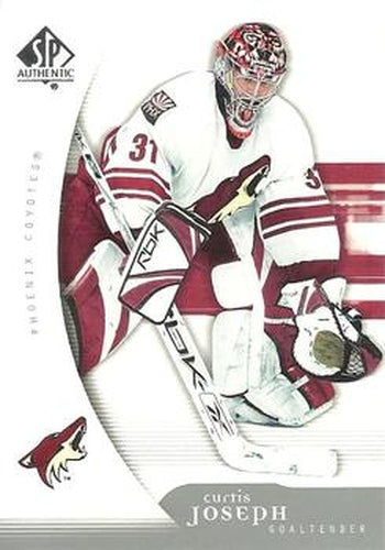 #78 Curtis Joseph - Phoenix Coyotes - 2005-06 SP Authentic Hockey