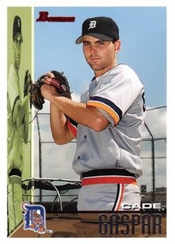 #78 Cade Gaspar - Detroit Tigers - 1995 Bowman Baseball