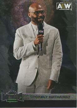 #78 Stokely Hathaway - 2022 SkyBox Metal Universe AEW Wrestling