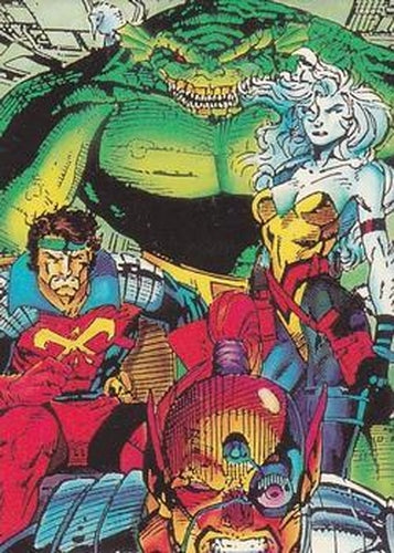 #78 In Space - 1991 Comic Images X-Men