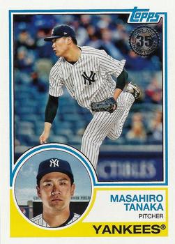 #83-78 Masahiro Tanaka - New York Yankees - 2018 Topps - 1983 Topps Baseball 35th Anniversary Baseball