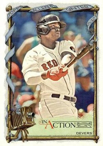 #78b Rafael Devers - Boston Red Sox - 2023 Topps Allen & Ginter Baseball