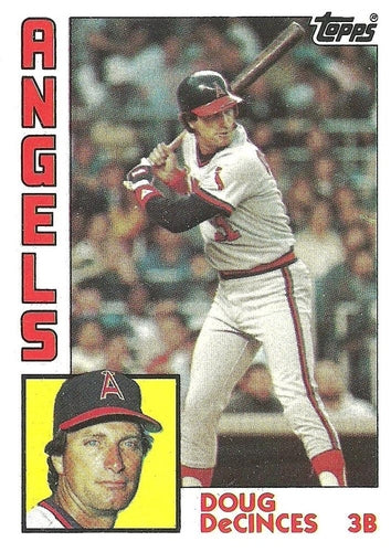 #790 Doug DeCinces - California Angels - 1984 Topps Baseball