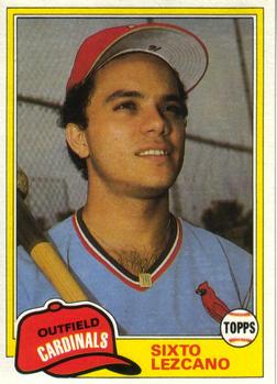 #793 Sixto Lezcano - St. Louis Cardinals - 1981 Topps Baseball