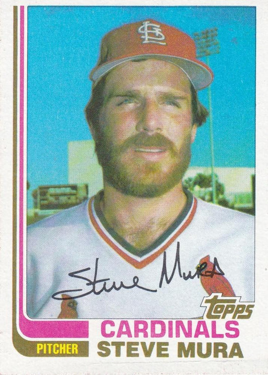 #79T Steve Mura - St. Louis Cardinals - 1982 Topps Traded Baseball