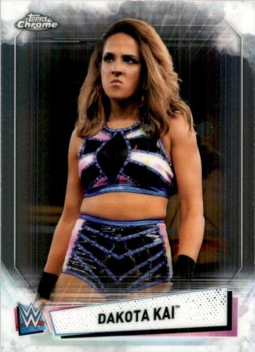 #79 Dakota Kai - 2021 Topps WWE Chrome Wrestling