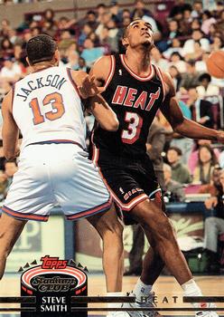 #79 Steve Smith - Miami Heat - 1992-93 Stadium Club Basketball