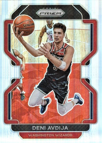 #79 Deni Avdija - Washington Wizards - 2021-22 Panini Prizm - Silver Basketball