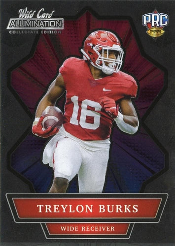 #ANBC-79 Treylon Burks - Arkansas Razorbacks - 2021 Wild Card Alumination NIL Football