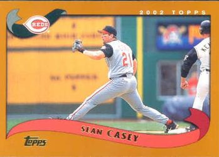 #79 Sean Casey - Cincinnati Reds - 2002 Topps Baseball