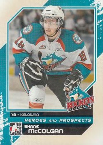 #79 Shane McColgan - Kelowna Rockets - 2010-11 In The Game Heroes and Prospects Hockey