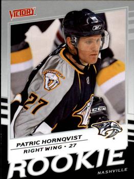 #329 Patric Hornqvist - Nashville Predators - 2008-09 Upper Deck Victory Hockey