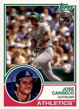 #83-79 Jose Canseco - Oakland Athletics - 2018 Topps - 1983 Topps Baseball 35th Anniversary Baseball