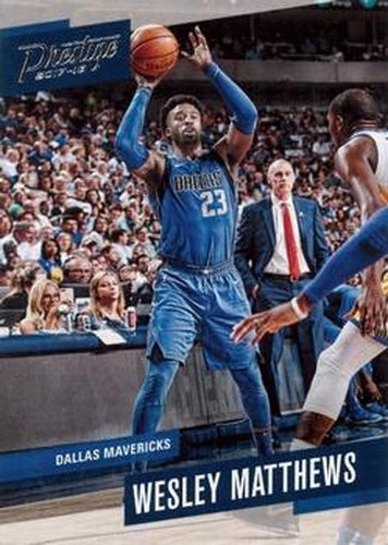 #79 Wesley Matthews - Dallas Mavericks - 2017-18 Panini Prestige Basketball