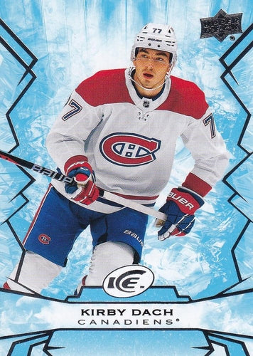 #79 Kirby Dach - Montreal Canadiens - 2022-23 Upper Deck Ice Hockey
