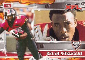 #79 Brian Roberson - San Francisco Demons - 2001 Topps XFL Football