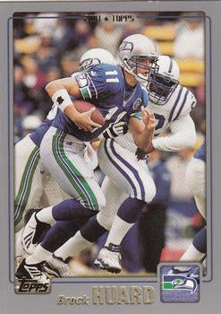 #79 Brock Huard - Seattle Seahawks - 2001 Topps Football