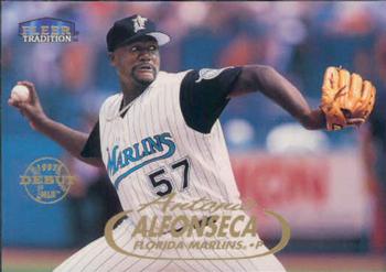 #79 Antonio Alfonseca - Florida Marlins - 1998 Fleer Tradition Baseball