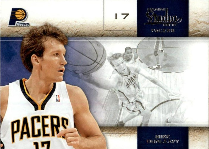 #79 Mike Dunleavy - Indiana Pacers - 2009-10 Panini Studio Basketball