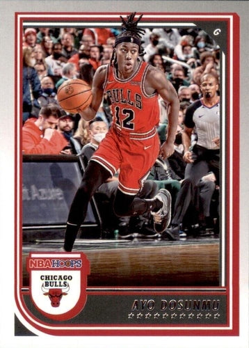 #79 Ayo Dosunmu - Chicago Bulls - 2022-23 Hoops Basketball