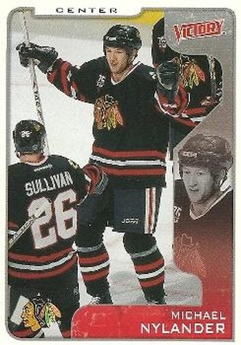 #79 Michael Nylander - Chicago Blackhawks - 2001-02 Upper Deck Victory Hockey