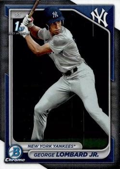 #BCP-79 George Lombard Jr. - New York Yankees - 2024 Bowman - Chrome Prospects Baseball