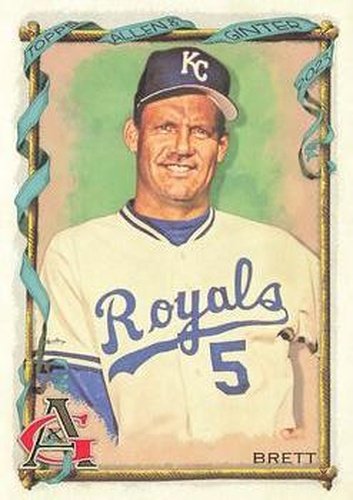 #79 George Brett - Kansas City Royals - 2023 Topps Allen & Ginter Baseball