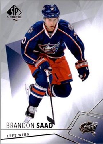 #79 Brandon Saad - Columbus Blue Jackets - 2015-16 SP Authentic Hockey
