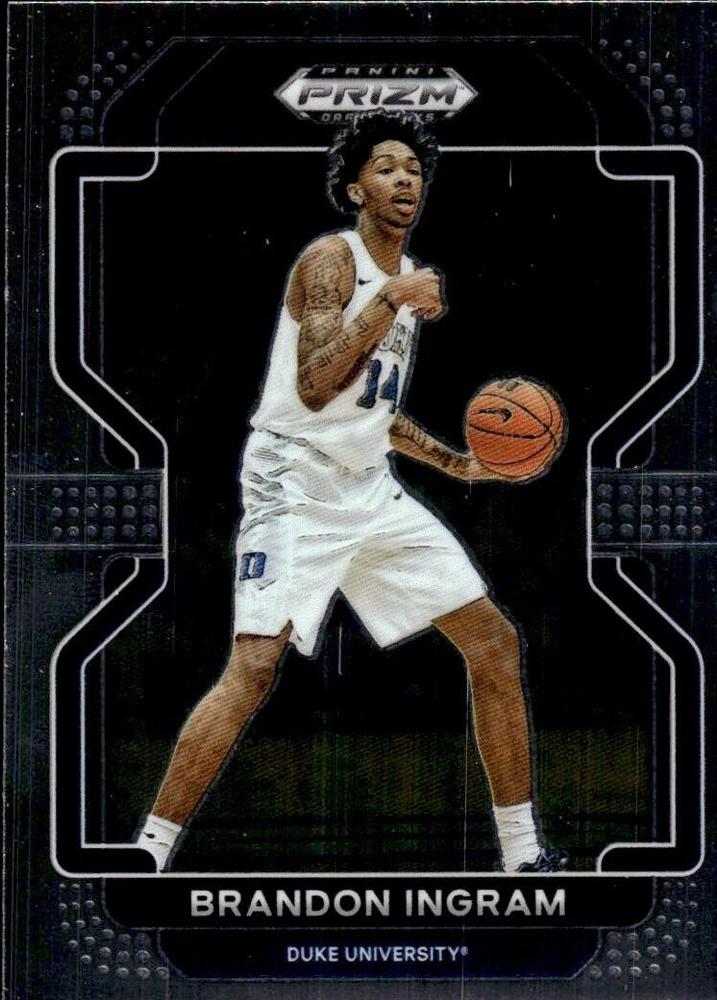 #79 Brandon Ingram - Duke Blue Devils - 2022 Panini Prizm Draft Picks Basketball