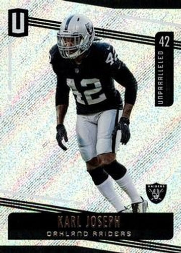 #79 Karl Joseph - Oakland Raiders - 2019 Panini Unparalleled Football