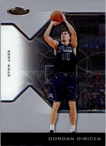 #79 Gordan Giricek - Utah Jazz - 2004-05 Finest Basketball