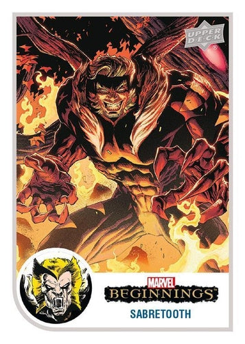 #79 Sabretooth - 2022 Upper Deck Marvel Beginnings