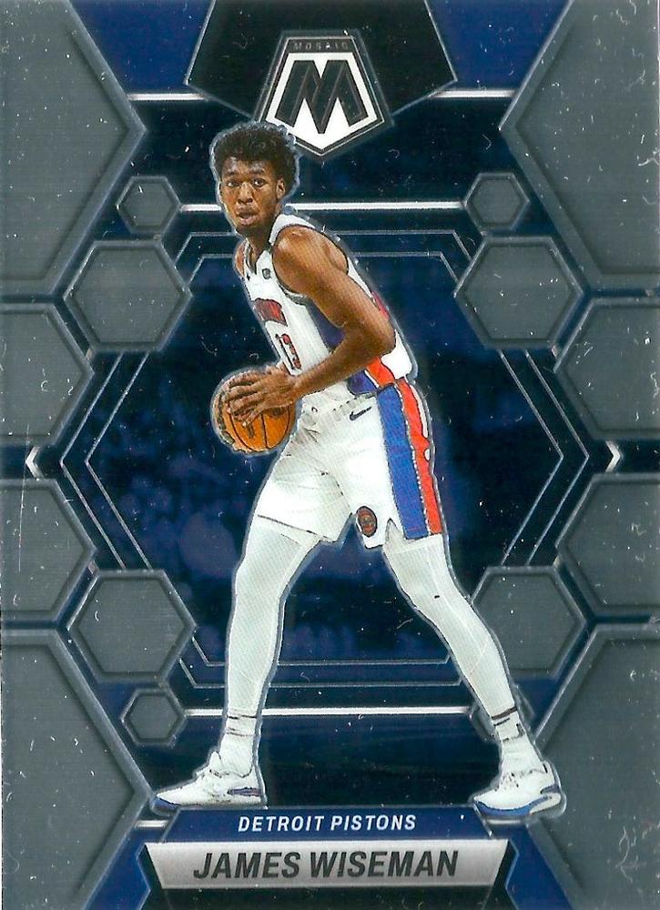 #79 James Wiseman - Detroit Pistons - 2022-23 Panini Mosaic Basketball