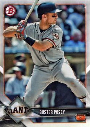 #79 Buster Posey - San Francisco Giants - 2018 Bowman Baseball