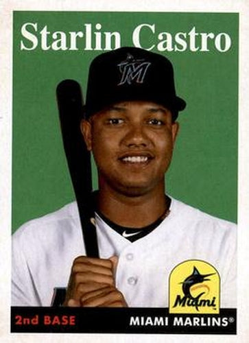 #79 Starlin Castro - Miami Marlins - 2019 Topps Archives Baseball