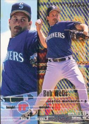 #U-79 Bob Wells - Seattle Mariners - 1995 Fleer Update Baseball