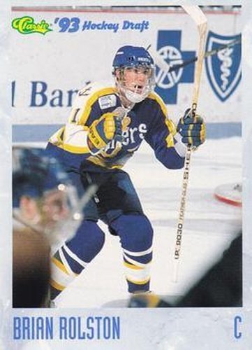 #79 Brian Rolston - Lake Superior State Lakers - 1993 Classic '93 Hockey Draft Hockey