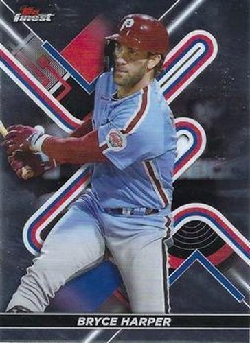 #79 Bryce Harper - Philadelphia Phillies - 2022 Finest Baseball