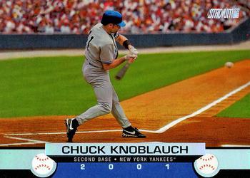 #79 Chuck Knoblauch - New York Yankees - 2001 Stadium Club Baseball