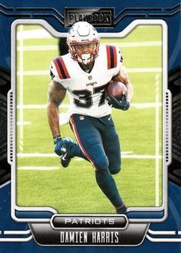 #79 Damien Harris - New England Patriots - 2021 Panini Playbook Football