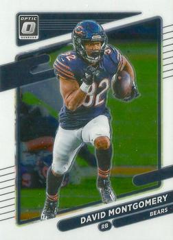 #79 David Montgomery - Chicago Bears - 2021 Donruss Optic Football