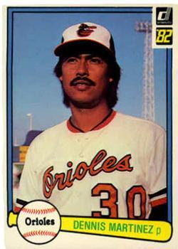 #79 Dennis Martinez - Baltimore Orioles - 1982 Donruss Baseball